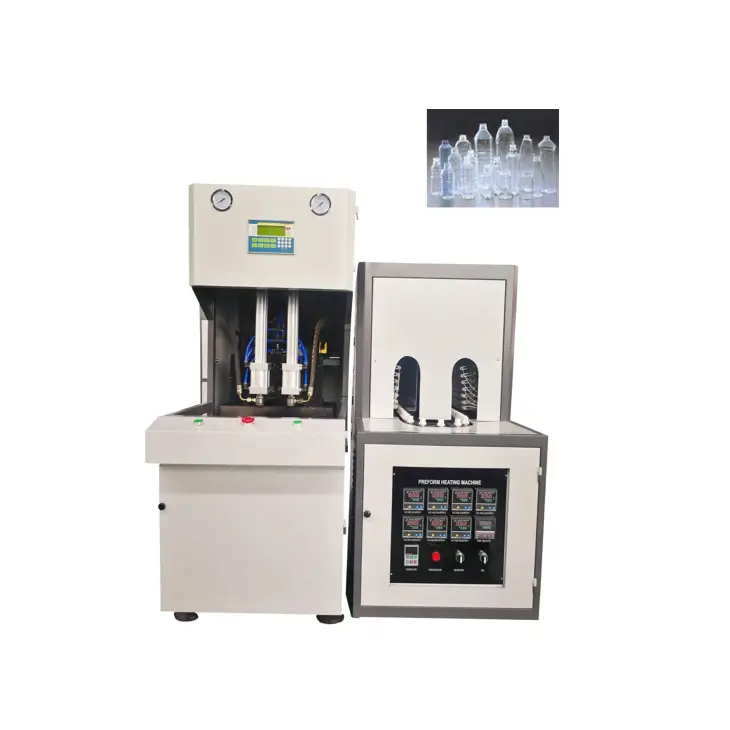 Semi-Auto Small Bottle Blowing Machine